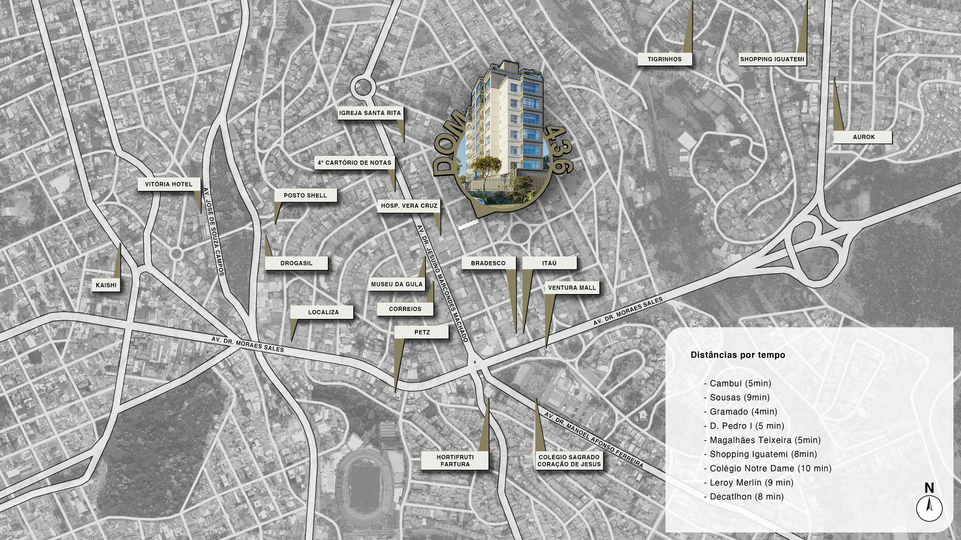 Mapa Localização do DOM 436